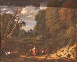 Paysage avec personnages (Cornelis Huysmans)