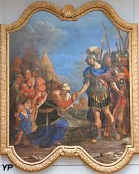 Coriolan supplié par sa mère (Francesco Barbieri dit Guerchin)