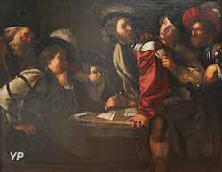 Soldats jouant aux cartes (d'après Bartolomeo Manfredi)