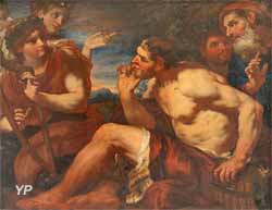 Apollon et Pan (Johann Carl Loth)