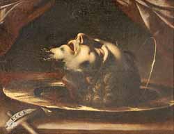 Tête de saint Jean-Baptiste (entourage de Pier Francesco Mazzucchelli dit Il Morazzone)