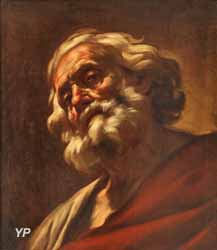 Tête de vieillard (Giovanni Batista Beinaschi)