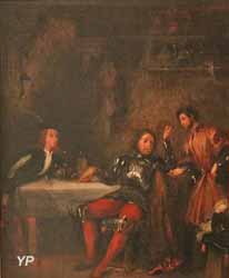 Quentin Durward et le Balafré (Eugène Delacroix)