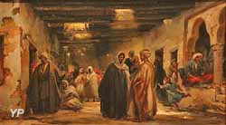 Rue couverte au Caire (colonel Jean-Charles Langlois, 1850)