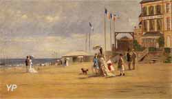 Trouville, Hôtel de la mer (Charles Pecrus, 1875)