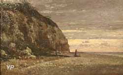 Les Falaises de Villerville (Adolphe-Félix Cals)