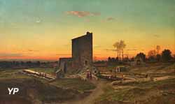 Les Lavoirs d'Albano (Félix Hippolyte Lanoüe, 1863)