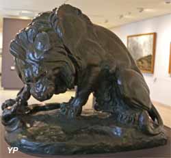 Le Lion aux Serpents (Antoine-Louis Barye)