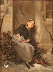 La Ramasseuse de fagots (Octave Tassaert, 1855)
