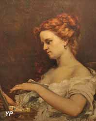 La Dame aux bijoux (Gustave Courbet, 1867)
