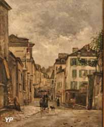 Montmartre. La rue Norvins (Stanislas Lépine)