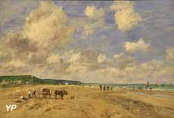 La plage de Deauville (Eugène Boudin, 1893)