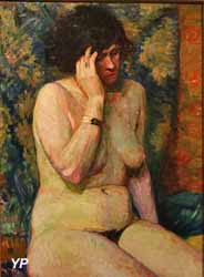 Femme nue assise (Théo van Rysselberghe)