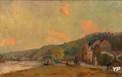 La Seine à Croisset, en aval de Rouen (Albert Lebourg)