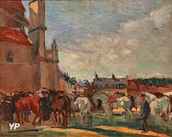 Le Marché aux chevaux (Raoul Dufy)