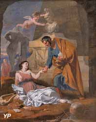 Allégorie aux arts et au mécénat ou L'empereur Auguste soutenant les arts (Gérard de Lairesse)