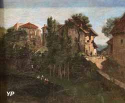 Paysage aux lavandières (Gustave Courbet)