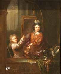 Autoportrait avec Jacques de La Roche (Robert Le Vrac dit Tournières)