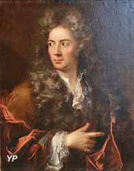 Portrait du graveur Benoît I Audran (entourage de Joseph Vivien)