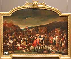 Un marché (Giuseppe Maria Cresti, dit Lo Spagnuolo