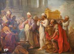 Salomon fait transporter l'arche dans le temple (Blaise-Nicolas Le Sueur)