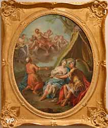 Mars et Vénus surpris par Vulcain (Samuel Massé, 1750)