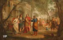 Roland apprenant les amours d'Angélique et Médor (Louis Galloche)