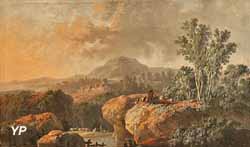 Paysage au berger (Jean Pillement)