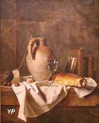 Les Apprêts d'un déjeuner rustique (Henri Horace Roland Delaporte, 1785)