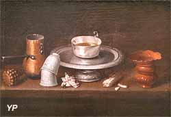 Nature morte au bol de chocolat (Juan de Zurbaran)