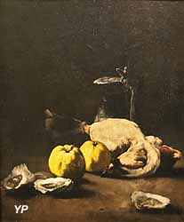 Nature morte à la volaille plumée (Théodule Ribot)