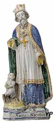 Saint Nicolas Faïence de Nevers