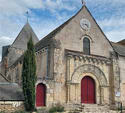 Église Saint-Saturnin (doc. Paroisse Saint Martin Val d'Amboise)