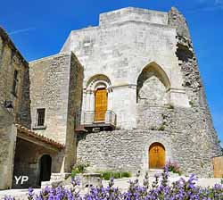 Château médiéval de Simiane-La-Rotonde (Anne Furrasola)