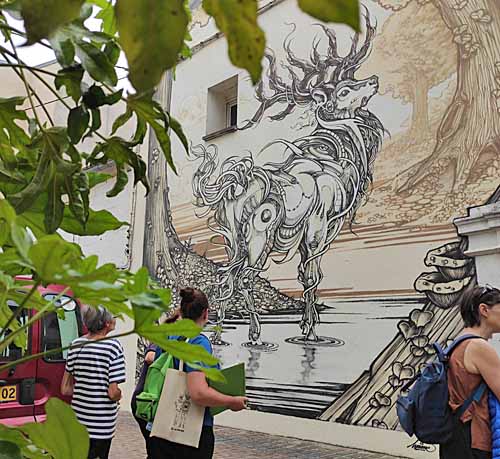 Découverte des graffitis de la ville, les balades à vélo (MDT Les portes de la Champagne)