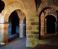 Crypte de l'abbaye Saint-Andoche (doc. Ville d'Autun)
