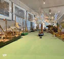 Diorama du port de la ville de Quimper dans les années 30 (Maison du Lougre de l'Odet)