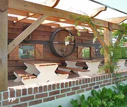 Jardin de plantes mellifères