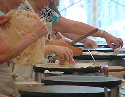 La fête de la crêpe à Gourin (doc. Dominique Jahier)