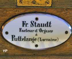 Orgue de l'église Saint-Jean-Baptiste de Contz-les-Bains