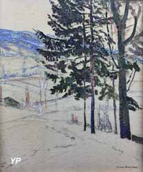Victor Charreton, Neige aux sapins