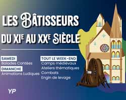 Jardins de l'Abbatiale et Abbatiale (service communication de la ville de Saint-Leu d’Esserent)