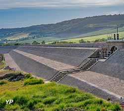 Barrage-r&eacute;servoir de Panthier (Edouard Barra et JPM Partner)