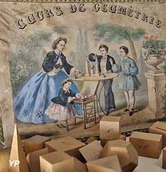 Jeu de construction Cours de g&eacute;om&eacute;trie
