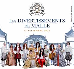 Les Divertissements de Malle : Pierre de Malle pr&eacute;pare l'arriv&eacute;e du Roi ! (doc. ADI Productions)