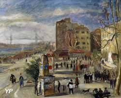 Charles CAMOIN, Le quai du port &agrave; Marseille