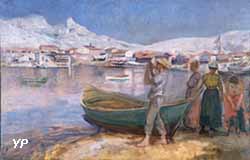 Alphonse Mourre, Le port des Goudes Marseille (doc. FRAOP)