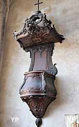 Eglise paroissiale Saint-Martin - chaire du XVIIIe s.