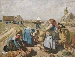 La récolte des pommes de terre (Lucien Simon, 1907)