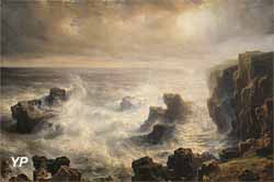 Tempête sur des côtes de Belle-Ile (Théodore Gudin, 1851)